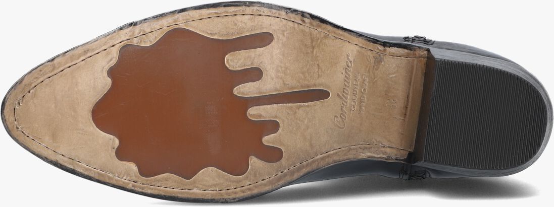 CORDWAINER zwarte cordwainer enkellaarsjes 40027