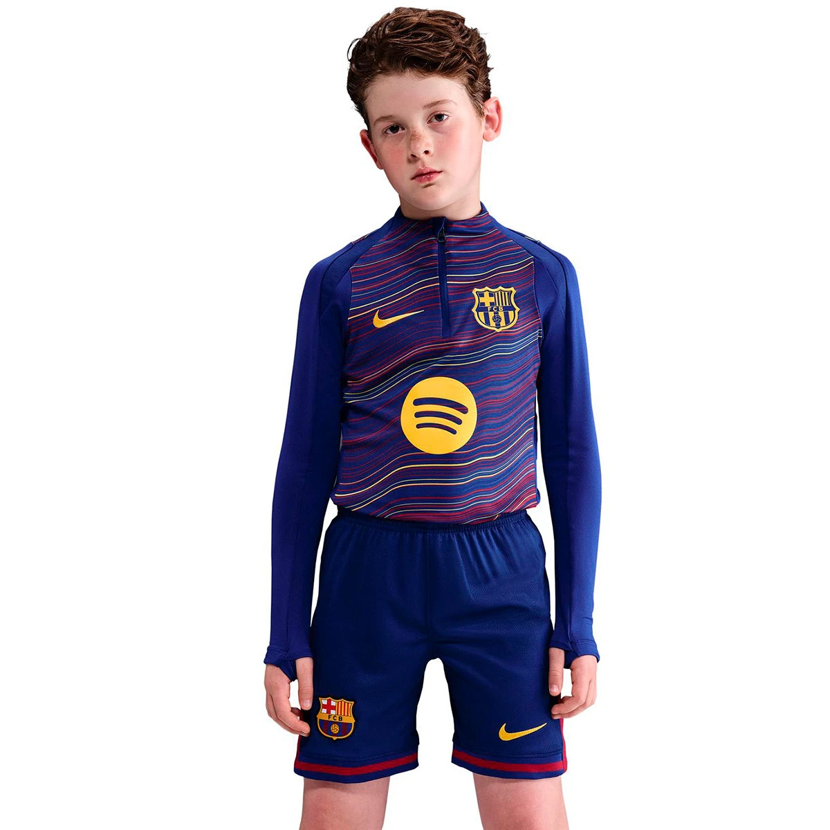 Calções Nike FC Barcelona Primeiro Equipamento 2025-2026 Criança