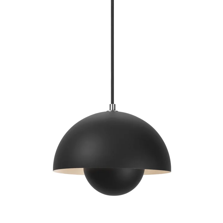 &Tradition - FlowerPot Pendelleuchte VP1, schwarz matt