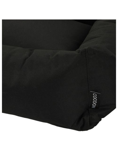 Wooff Mand Cocoon All Weather Zwart - Hondenmand