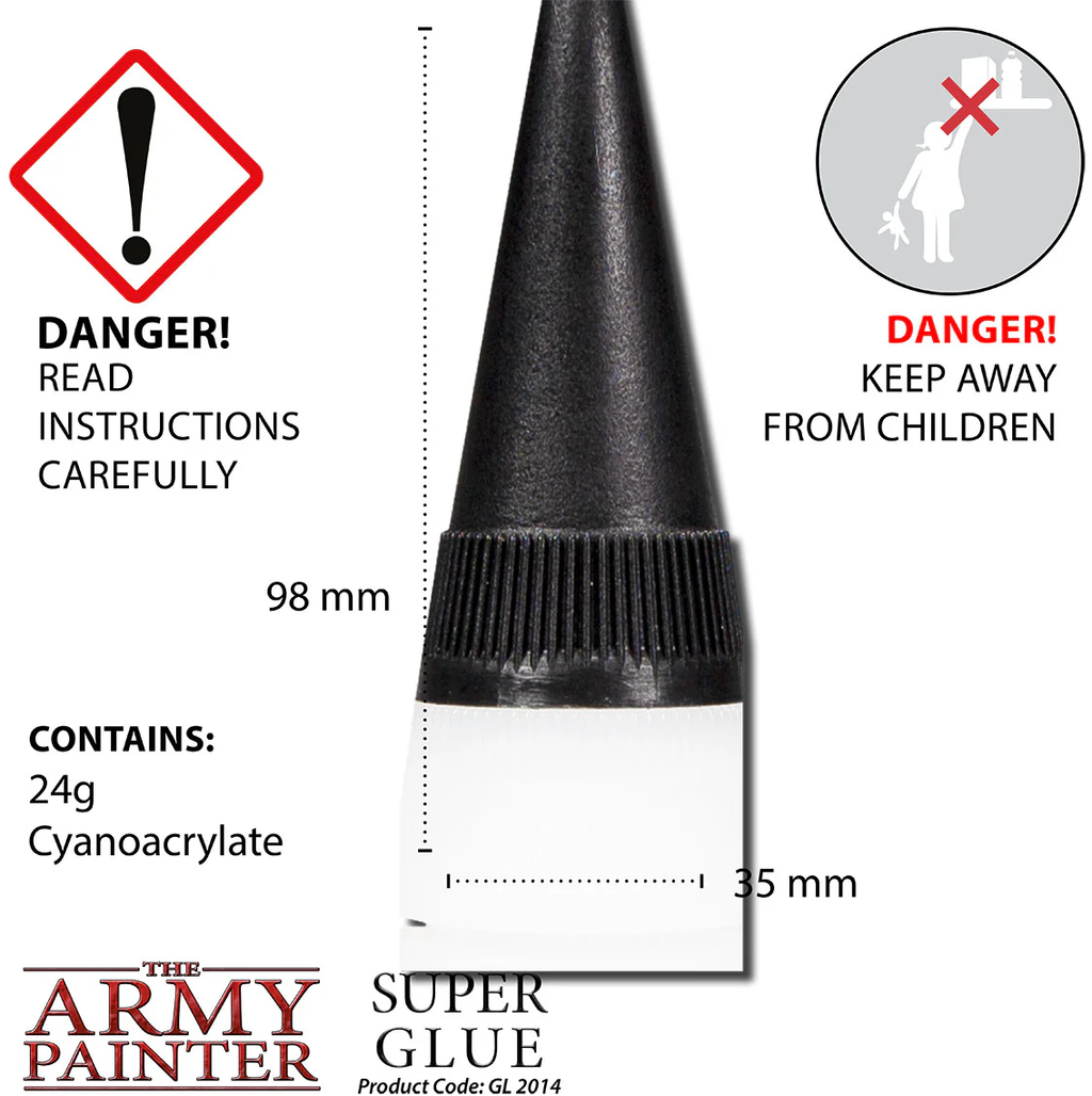 The Army Painter  Super Glue, 24 g    Der unsichtbare Held deiner Miniaturen
