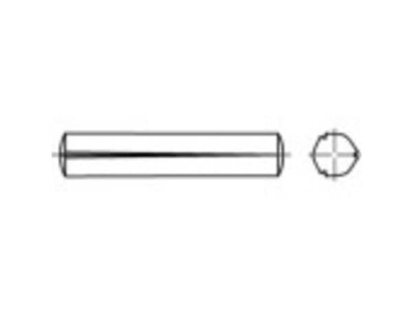 TOOLCRAFT 135937 Keglekærvsøm (Ø x L) 3 mm x 6 mm Stål 250 stk