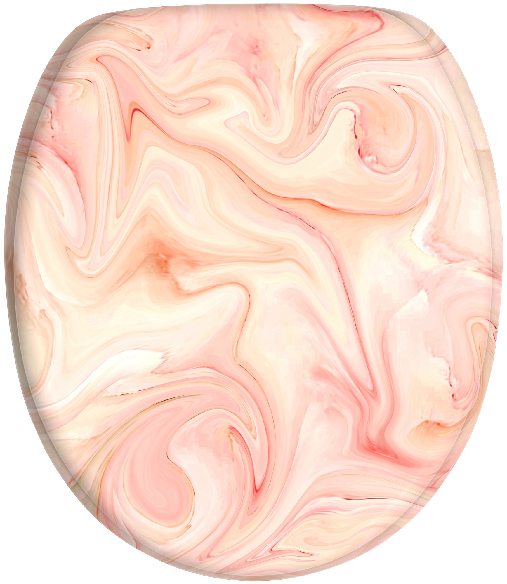 Sanilo WC-Sitz »Marmor Rosa« mit Absenkautomatik, BxL: 37,7 x 42,0 - 47,0 cm