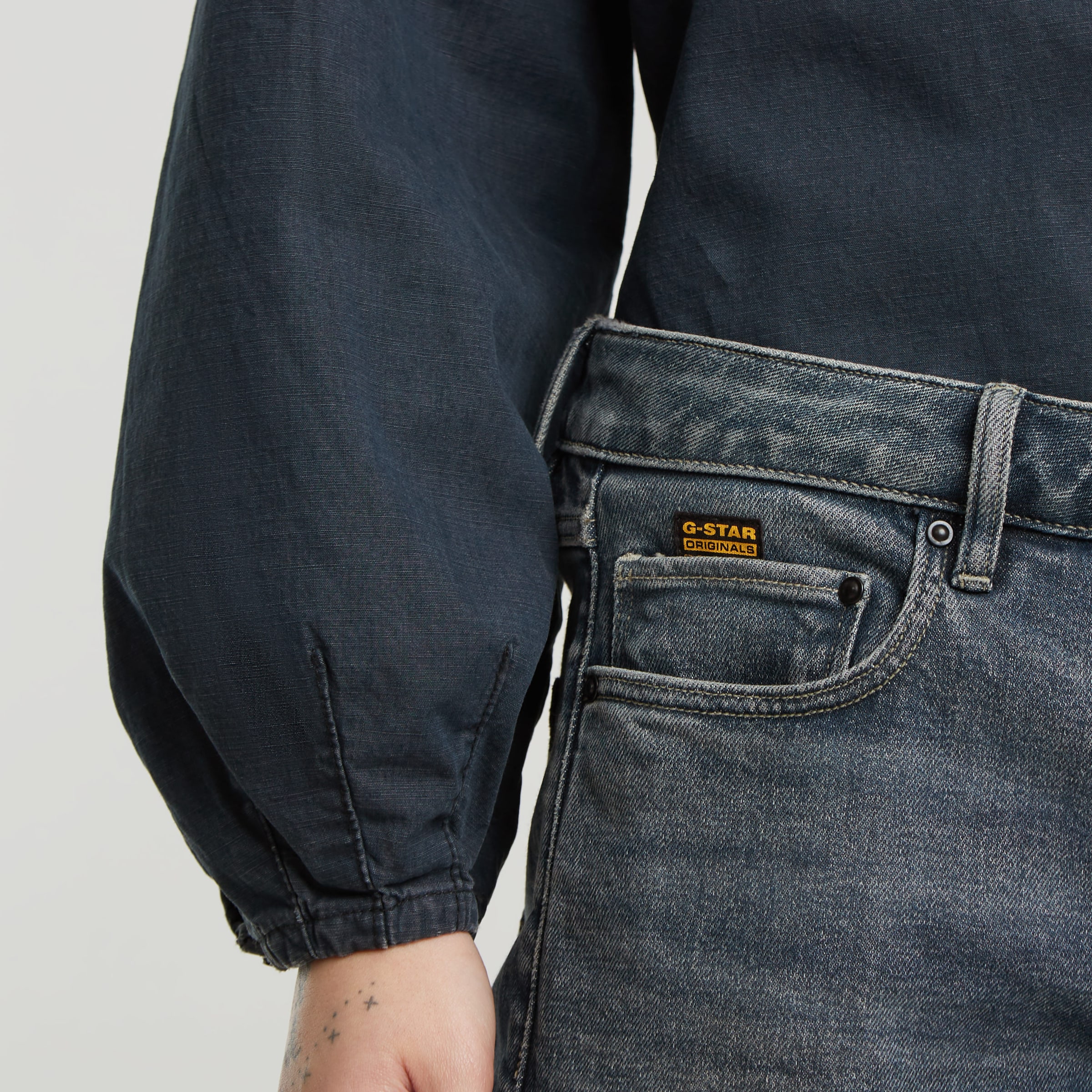 G-STAR Boyfriend-Jeans »Kate« Baumwollstretch Denim Qualität für hohen Tragekomfort