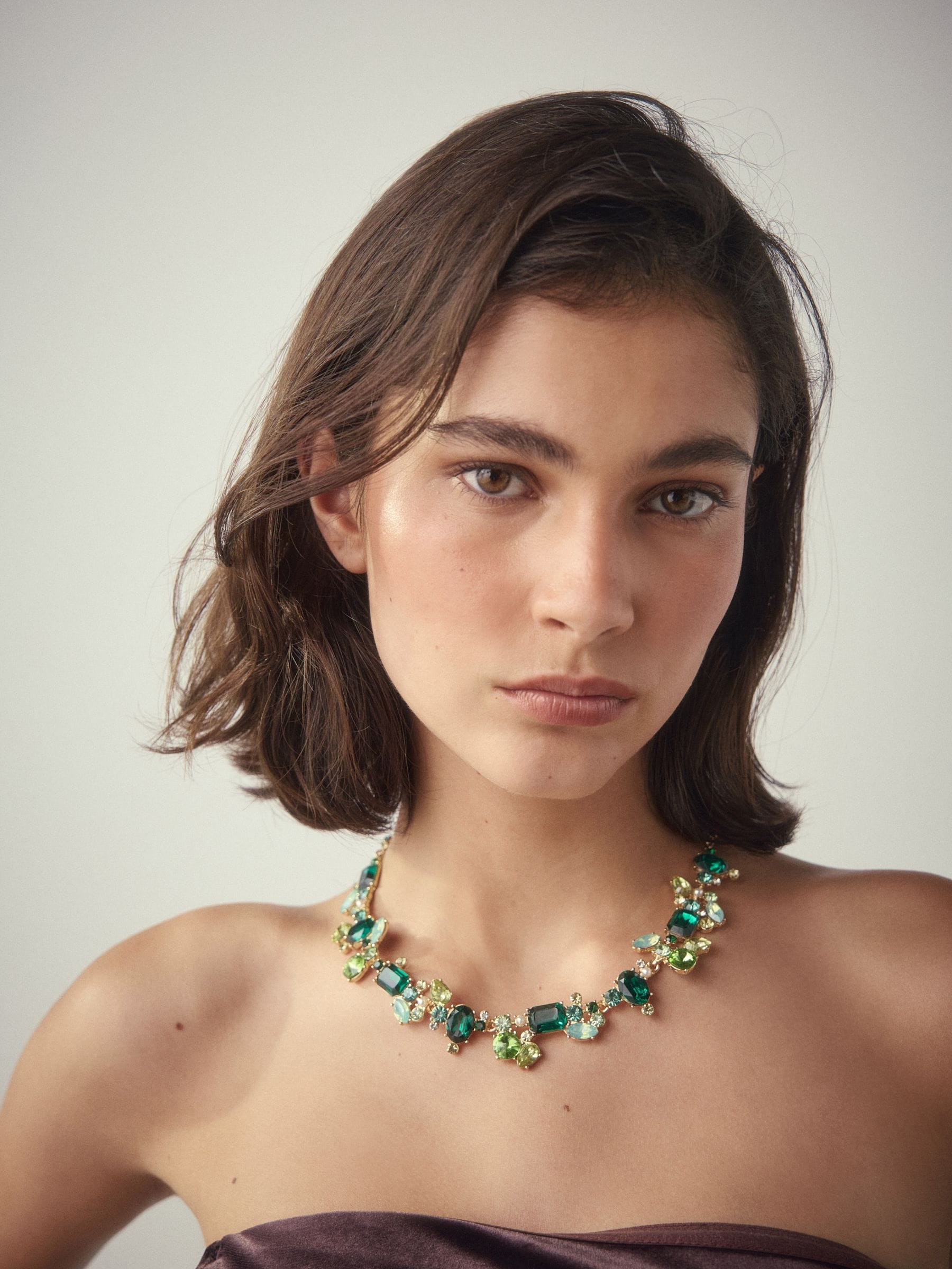 Groen - Statement Jewel Necklace