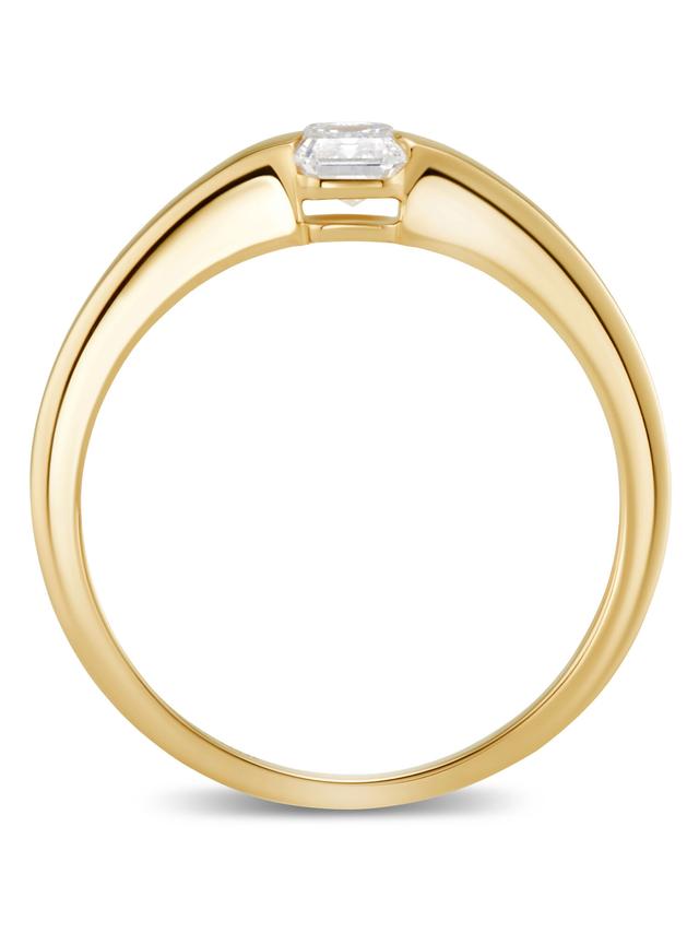 Brillant-Ring, Smar.-Schliff, 0,50 ct., SI, Gold 585