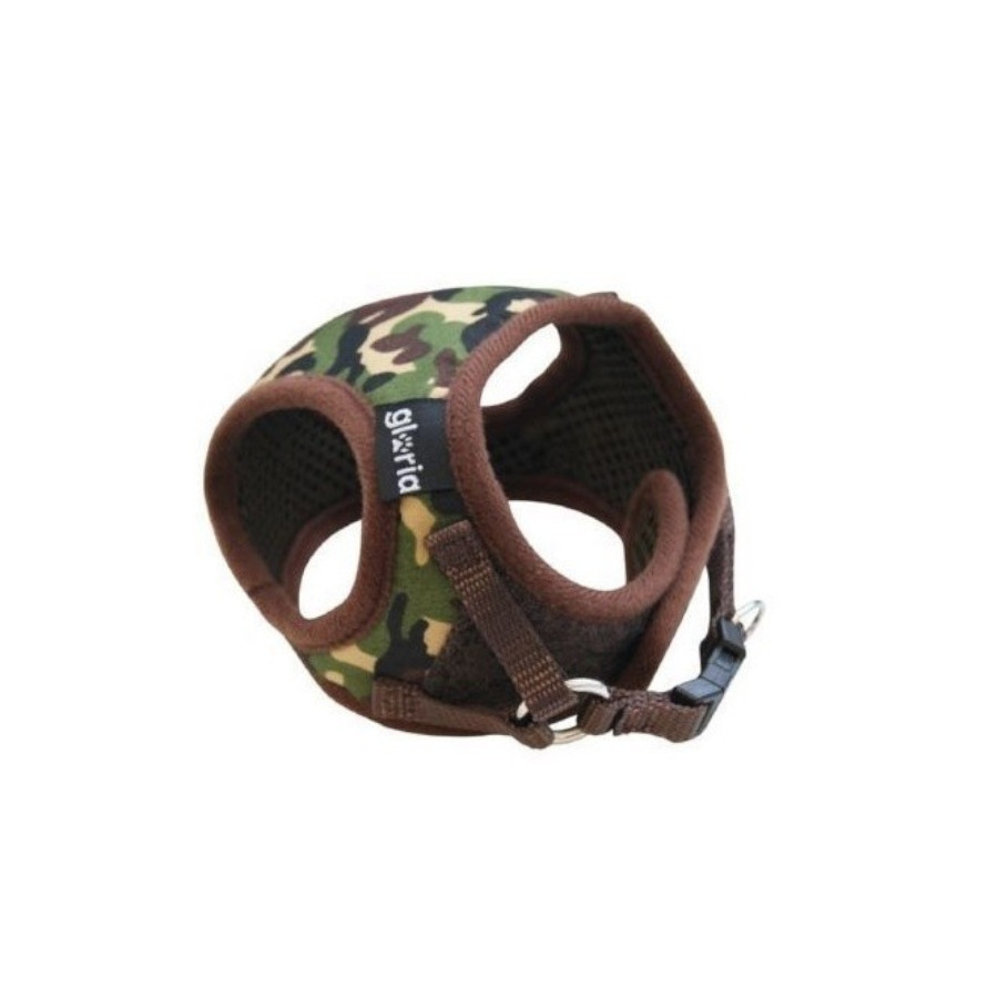Coleira Gloria com estampa camuflada para cães e gatos