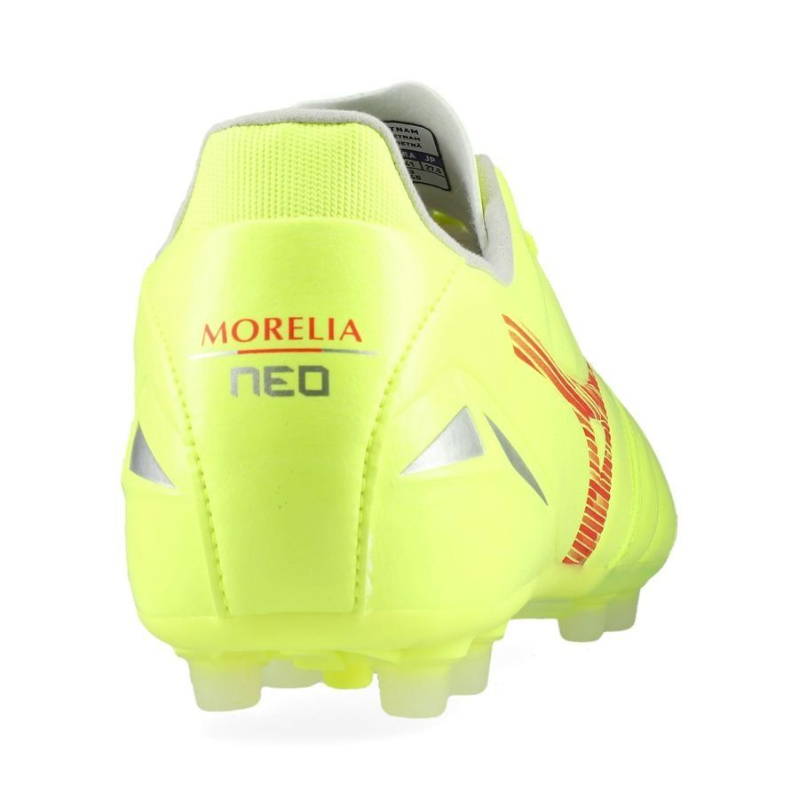 Mizuno Morelia Neo IV Pro AG Dyna - Jaune/Rouge