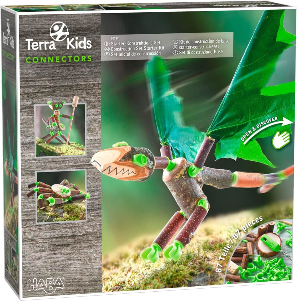 HABA Terra Kids Connectors – Starter-Konstruktions-Set