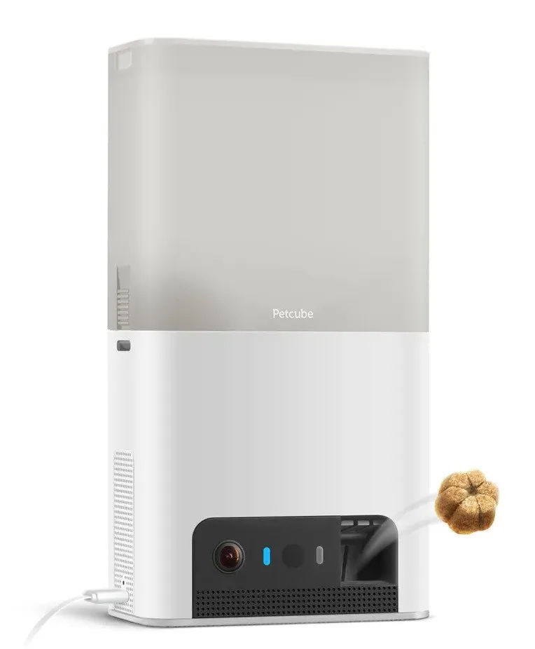 Petcube Bites 2 Lite Interaktivt WiFi-kamera til kæledyr med telefonapp og godbiddispenser