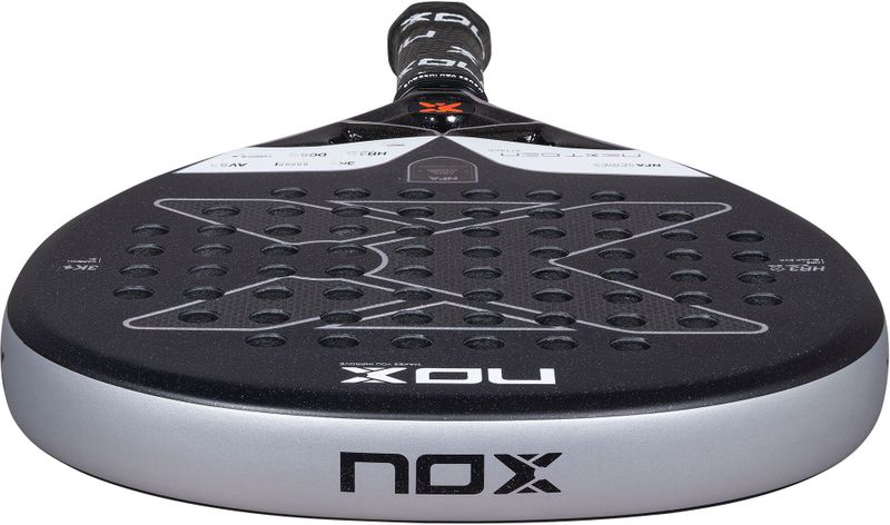 NOX - Nextgen Pro Attack 3K - Padel Racket - Zwart - Koolstofvezel