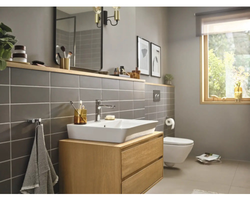 hansgrohe REBRIS E chroom wastafelmengkraan 72589000