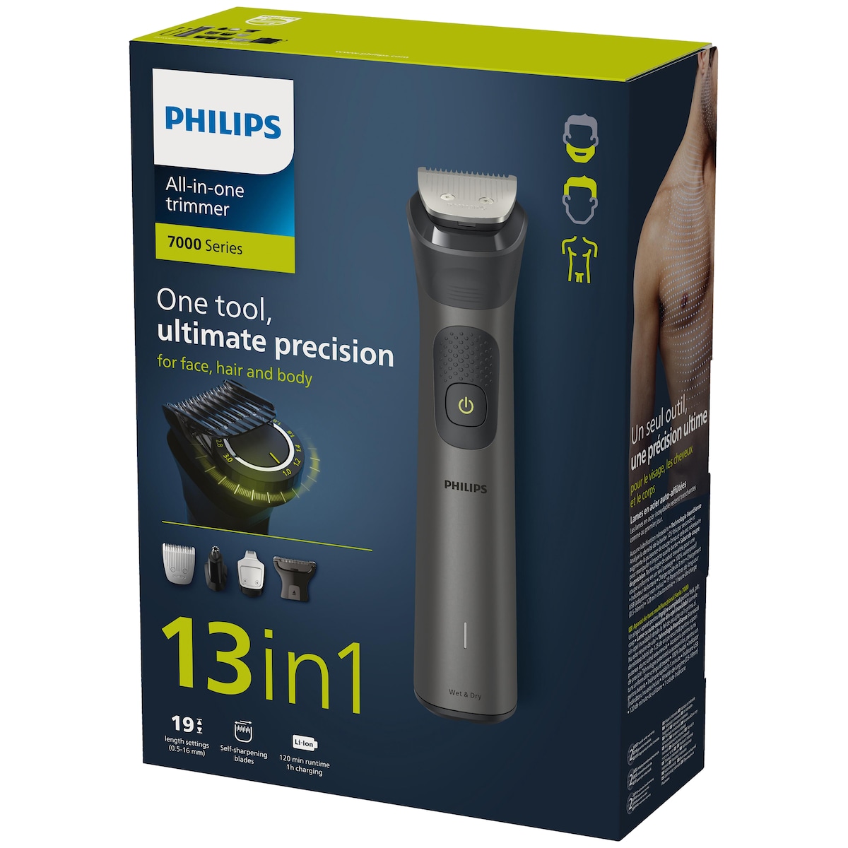 Philips All-in-One 7000 hårtrimmer MG7920/15