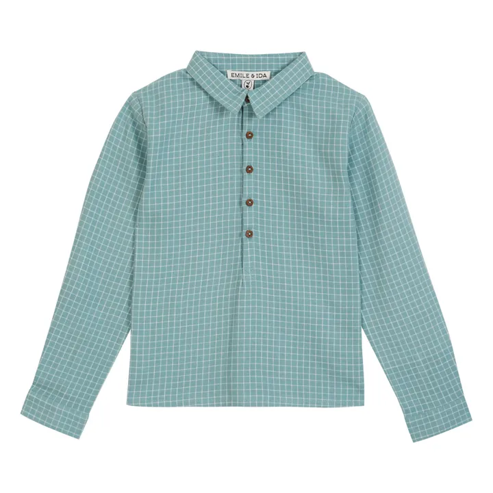 Emile et Ida Kurta Vichy | Bleu