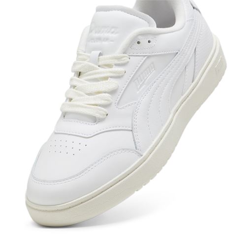 Puma Doublecourt Club 48 Sneakers, White/Warm White, 41
