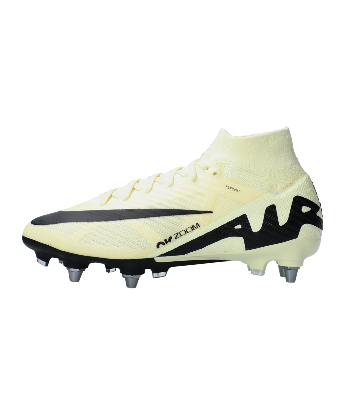 Nike Air Zoom Mercurial Superfly IX Elite SG Mad Ready Pro-Player-Edition Gelb Schwarz F700