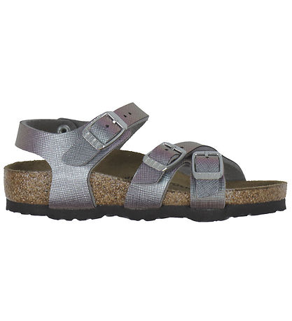 Birkenstock Sandalen - Kumba - Saffiano Irisierend Viola