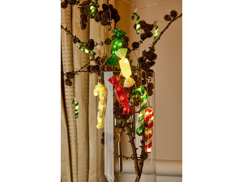 Sirius Weihnachtskugel Bonbon Hannah, 12 cm, Grün Weihnachtsbonbon aus Glas