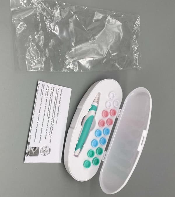 Ørerensere med spiral topper inkl. Oppbevaringsboks