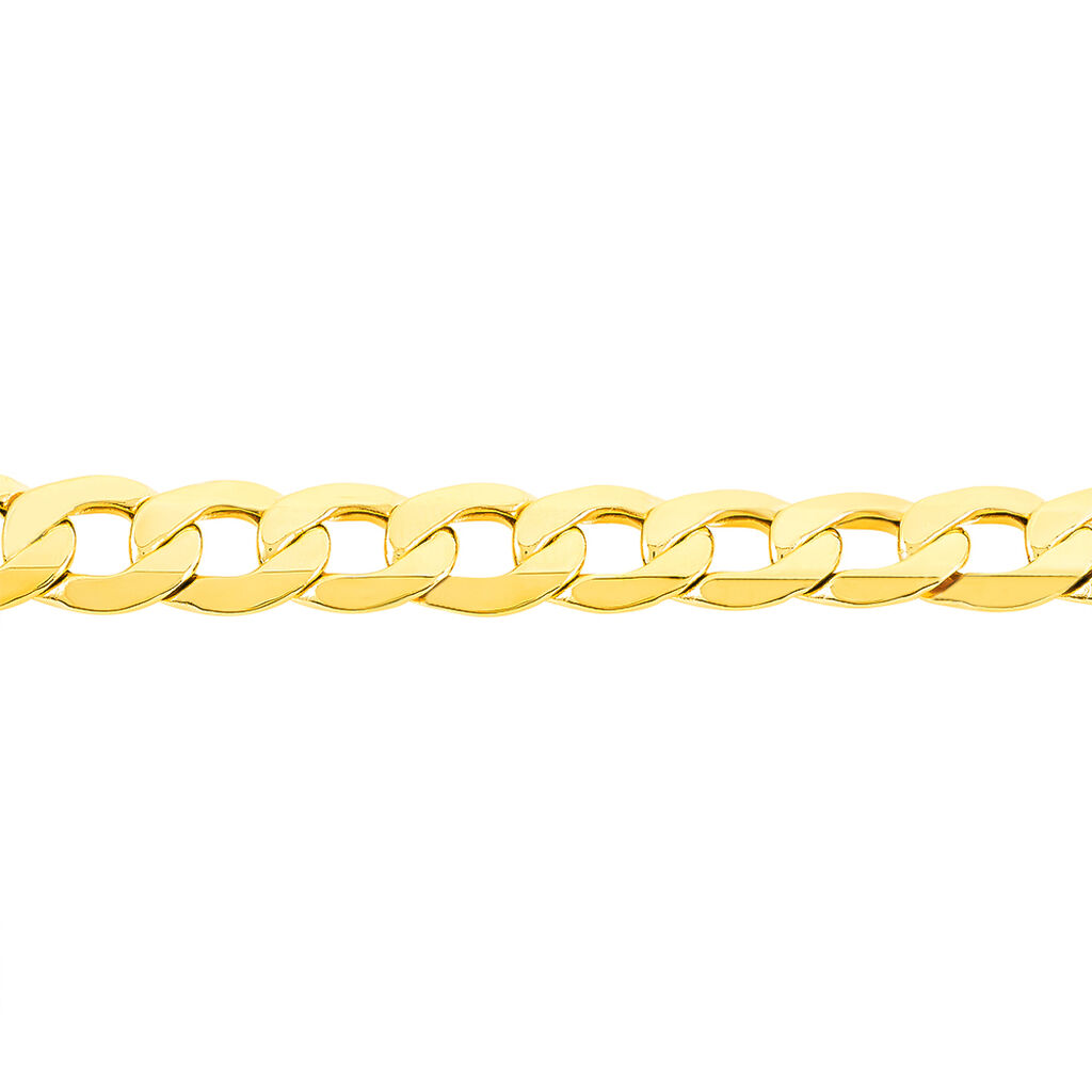 Bracelet Iris Maille Gourmette Or Jaune