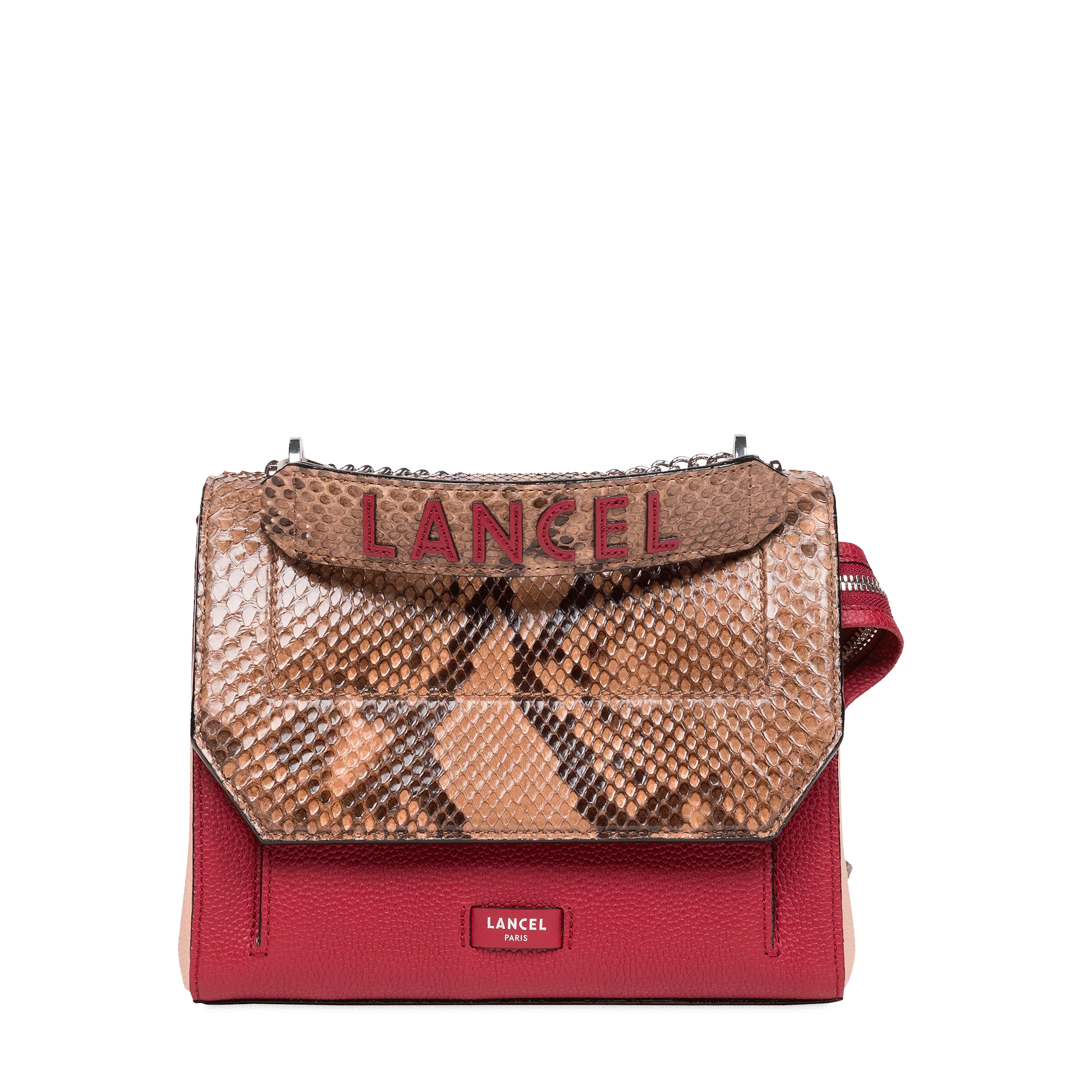 Sac rabat avec poignée  Ninon de Lancel-Multico Granit