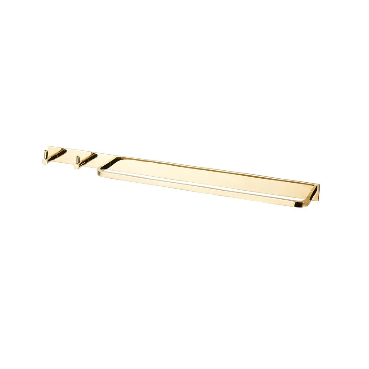 Universal Barre de serviettes en inox - Noir