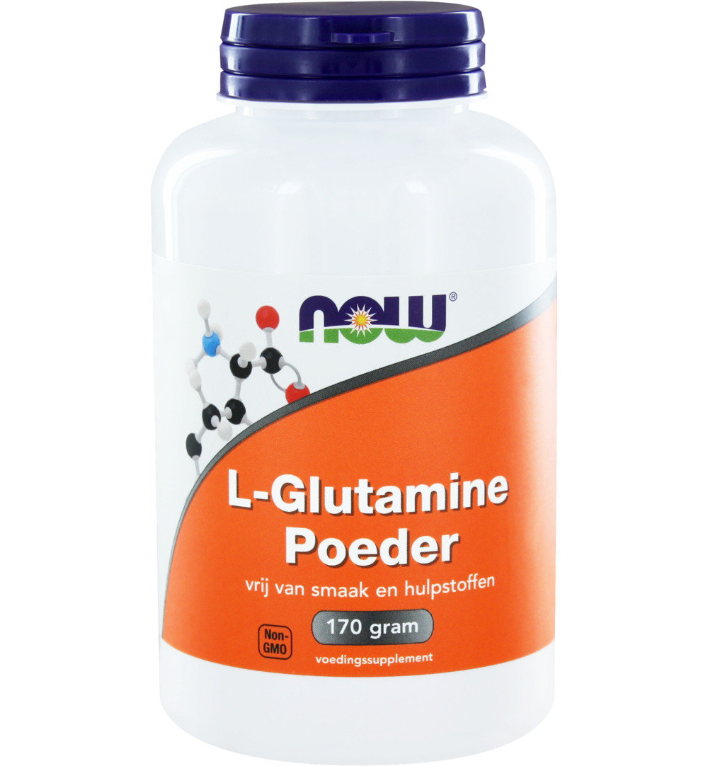 Now L-Glutamine poeder (170 gr)