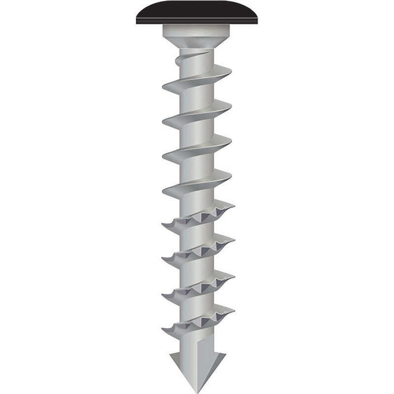 Dynaplus tuinbeslagschroeven gecoat 6x40mm TX30 zwarte kop