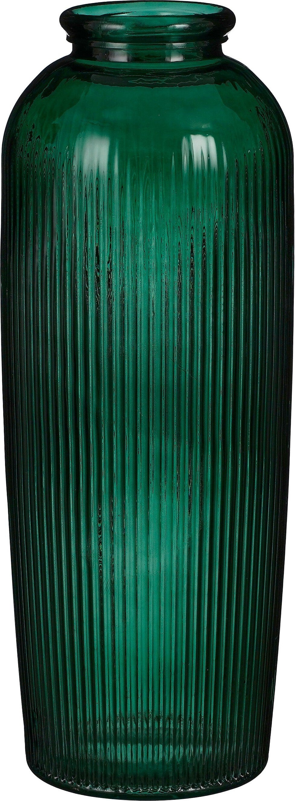 Mica Decorations vaas Esmeralda groen D 30 H 70 cm