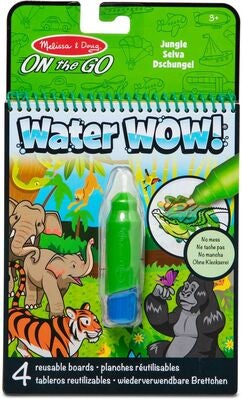 Melissa & Doug Water Wow! Fargeleggingsbok Jungel