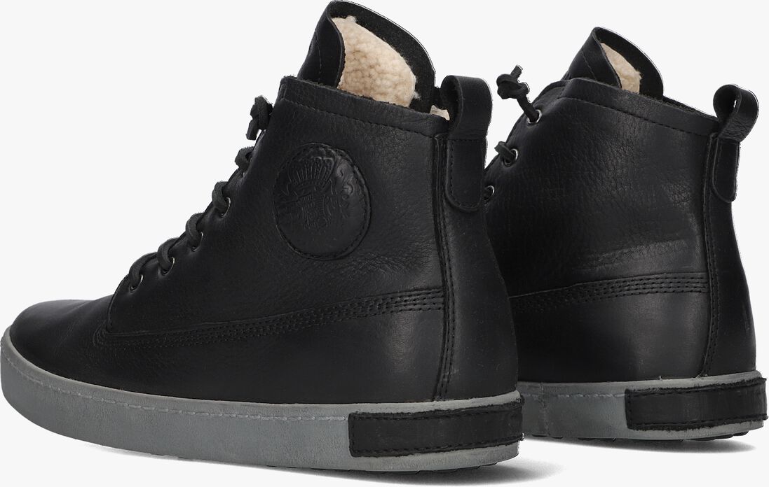 BLACKSTONE zwarte blackstone lage sneakers icon