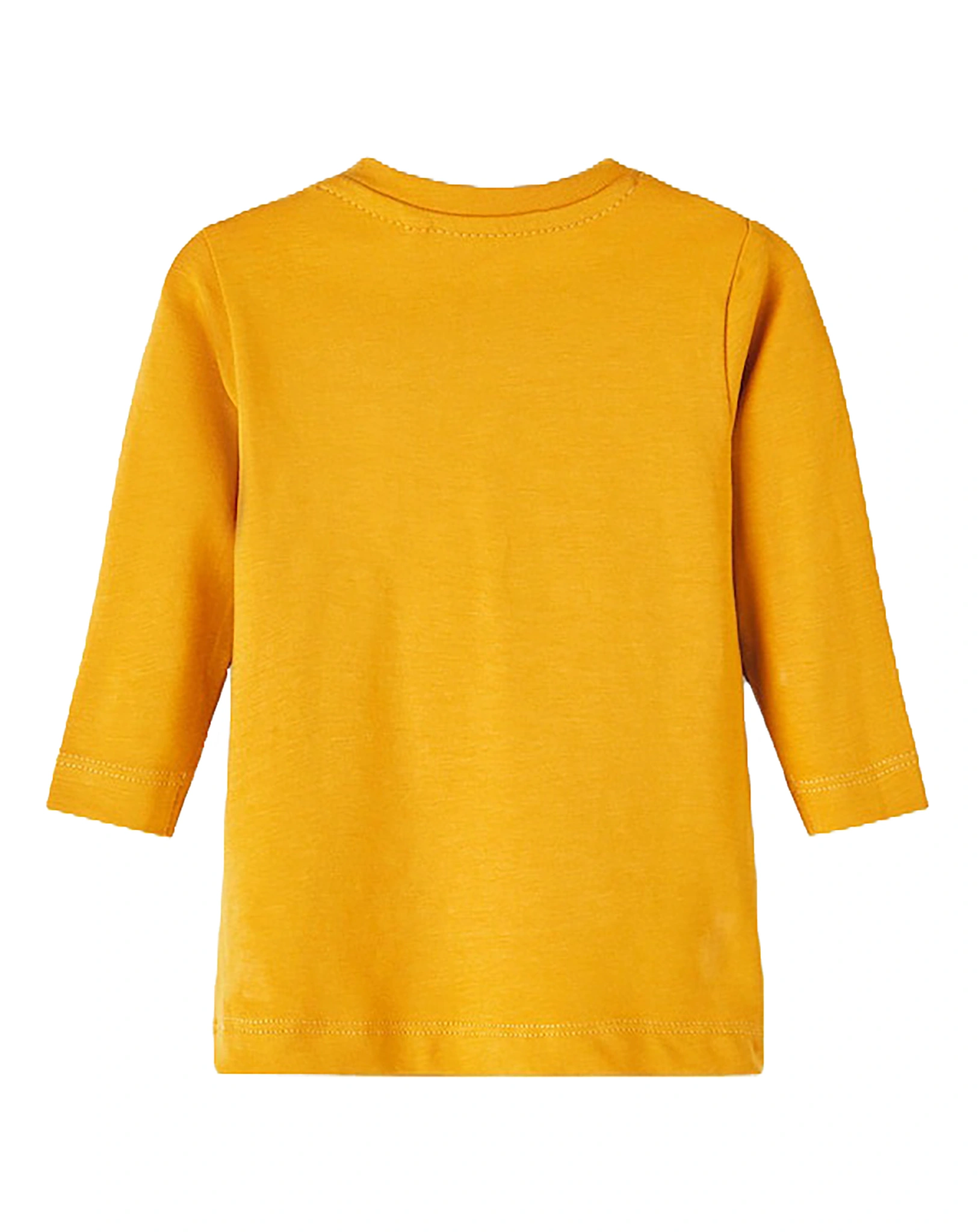 Langarmshirt NBMOTIO FOOTPRINTS in inca gold