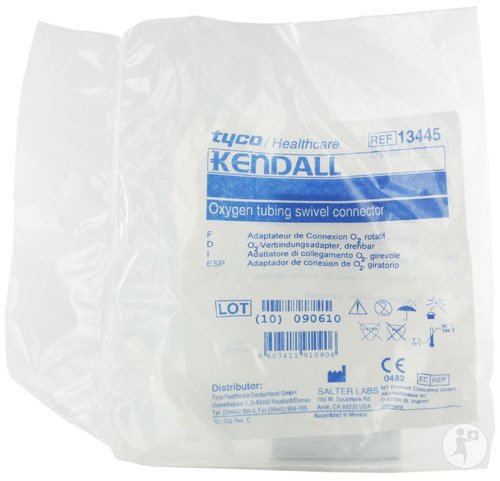 Kendall Adapteur De Connexion Oxygène Rotatif 1 Pièce