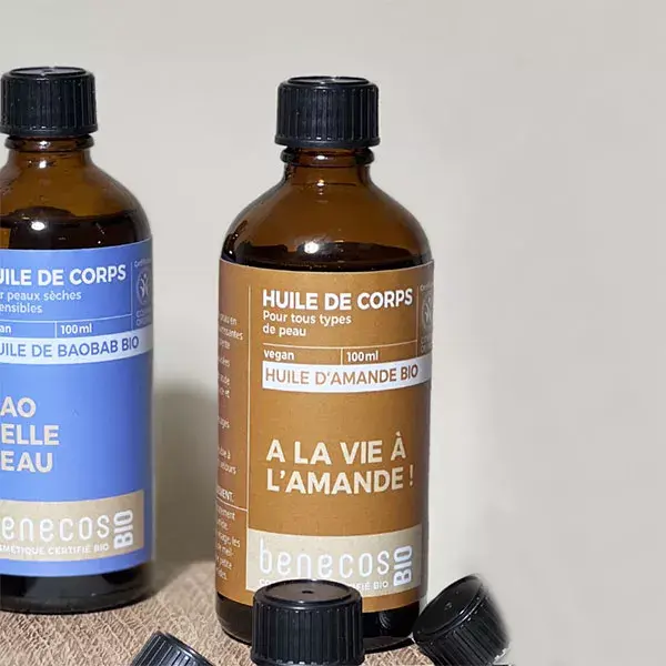 Óleo Corporal de Amêndoas Orgânico Benecos 100ml