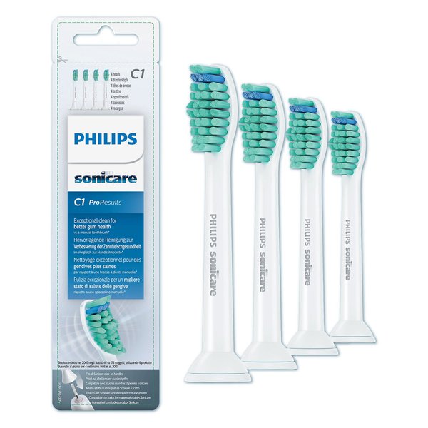 Philips Sonicare C1 ProResults “Standard” HX6014 (4 Ersatzköpfe)