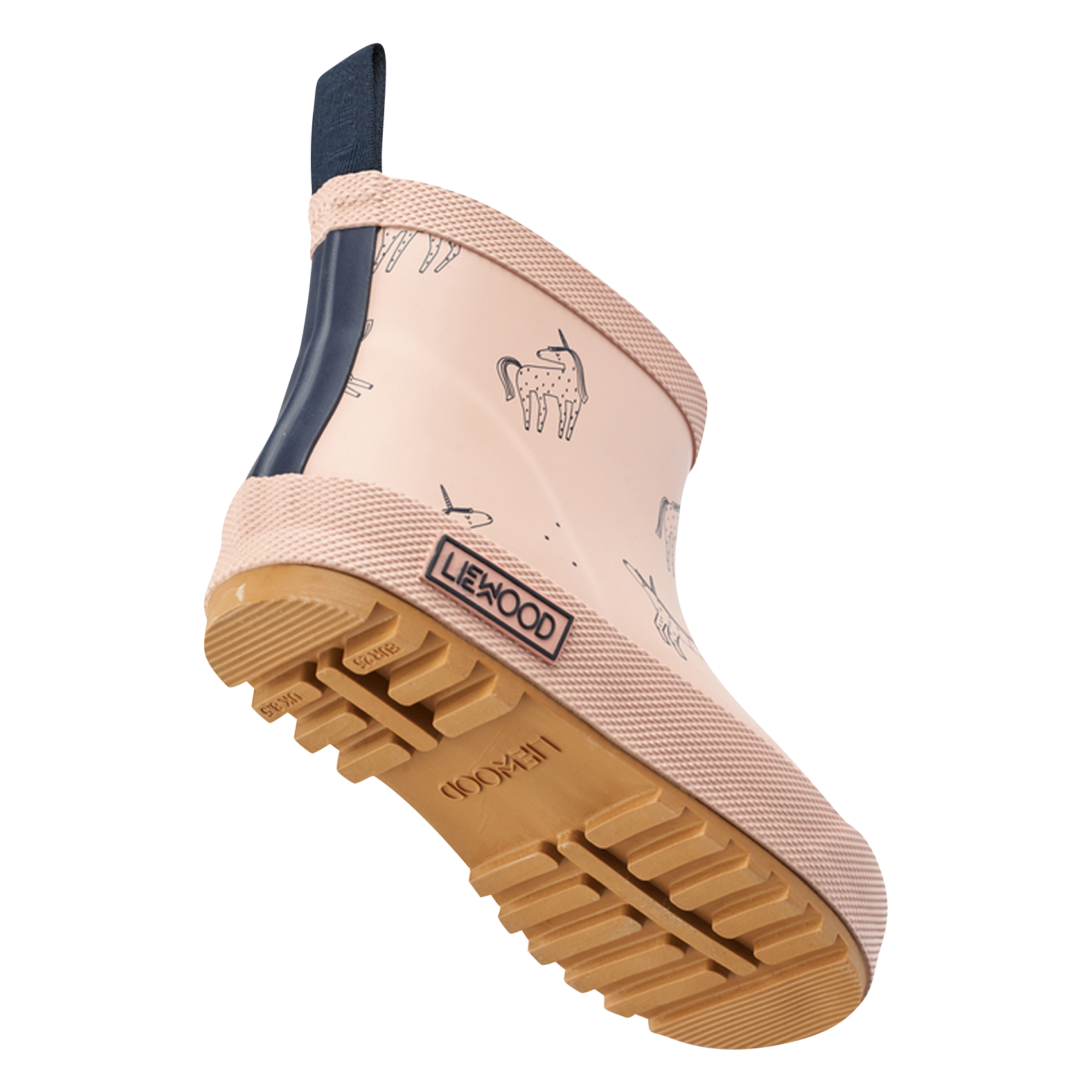 JESSE - Bottes de pluie thermiques imprimée | Rose