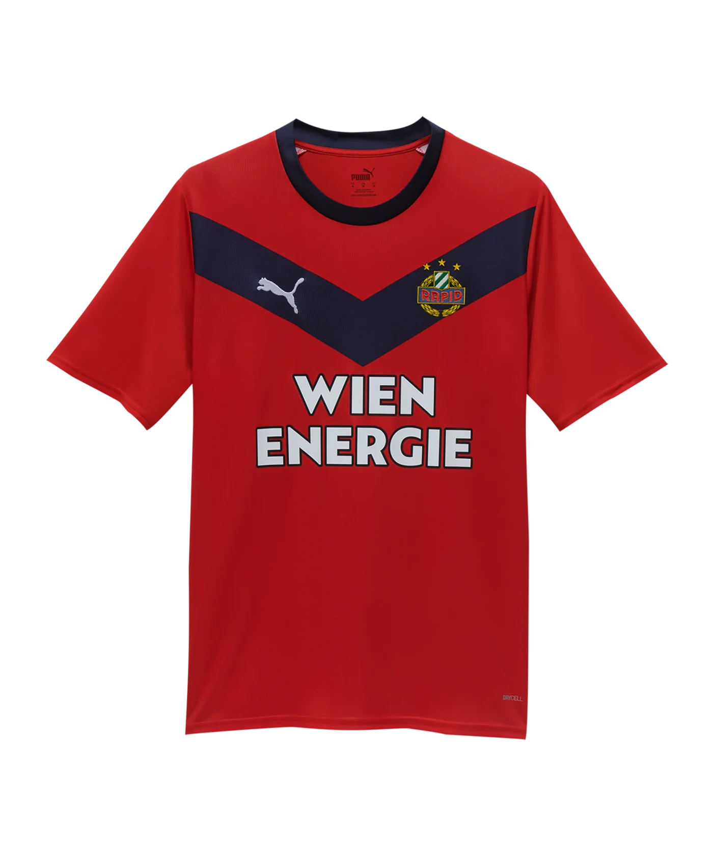 PUMA SK Rapid Wien Trikot Away 2023/2024 Kids Rot F02