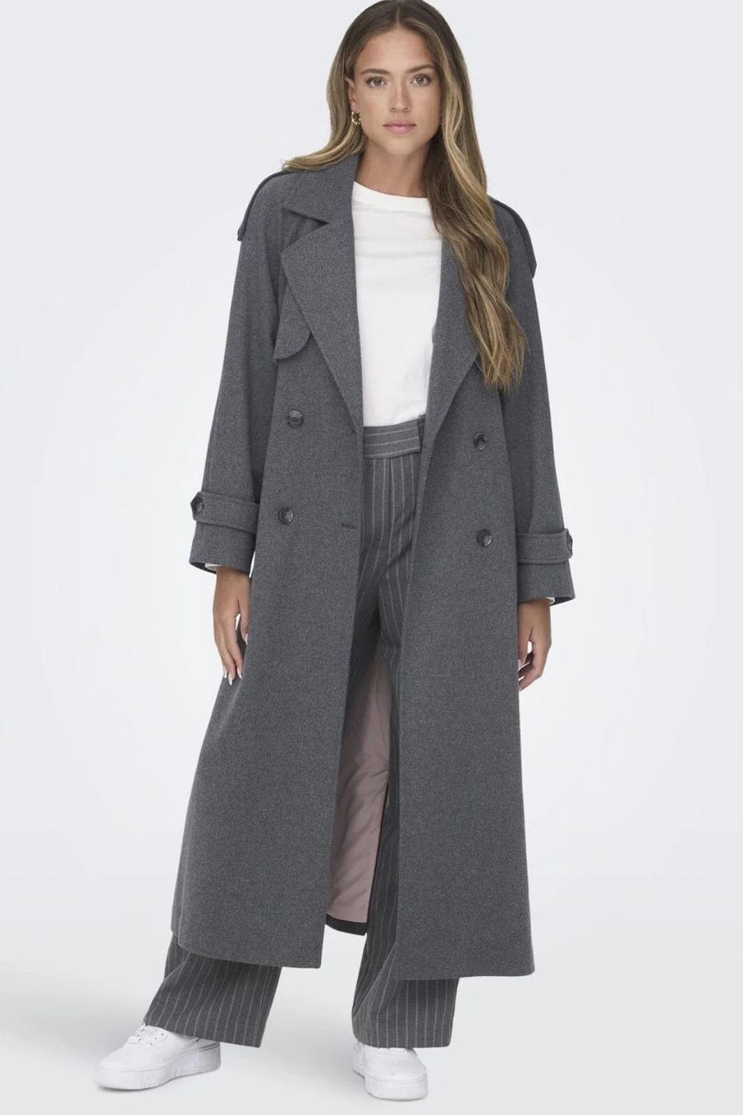 Only Onlmaisy X-Long Wool Life Trenchcoat 15293700