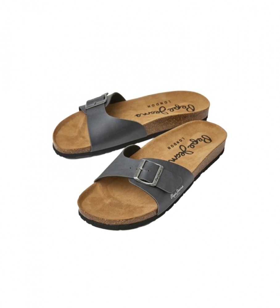 Sandálias Pepe Jeans Bio Single Natur M cinza