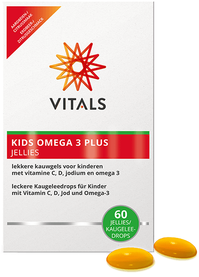 Vitals Kids Omega 3 Plus Jellies 60 Stuks