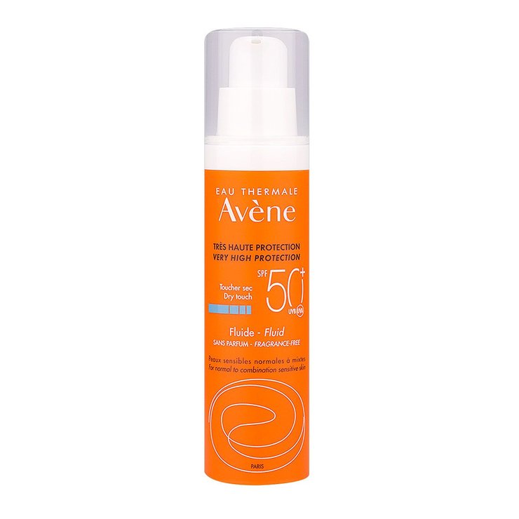 Fluide solaire sans parfum SPF50+ 50ml