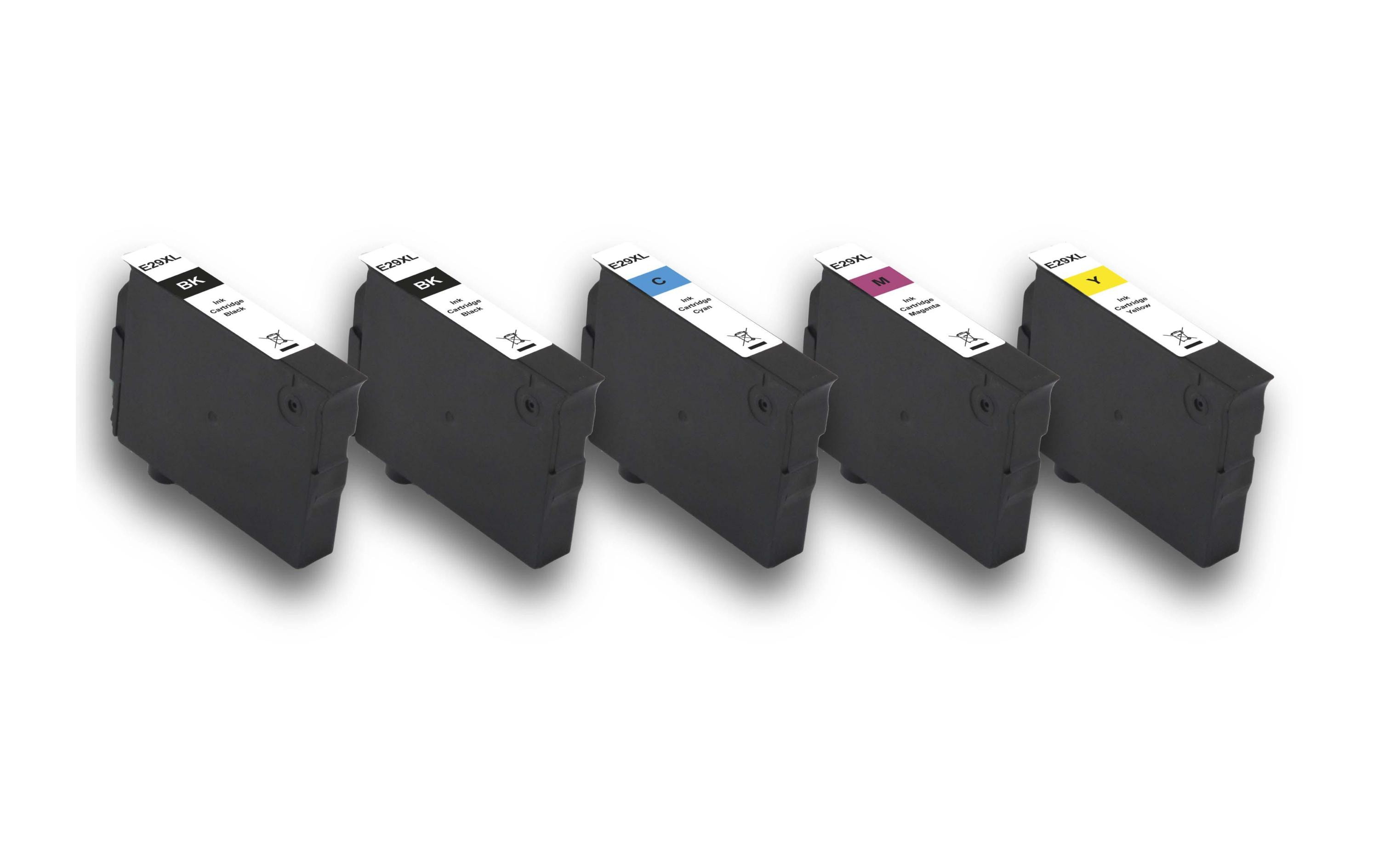 Tintenset Epson T2996 C, M, Y, 2x BKTinte, Black, Cyan, Magenta, Yellow