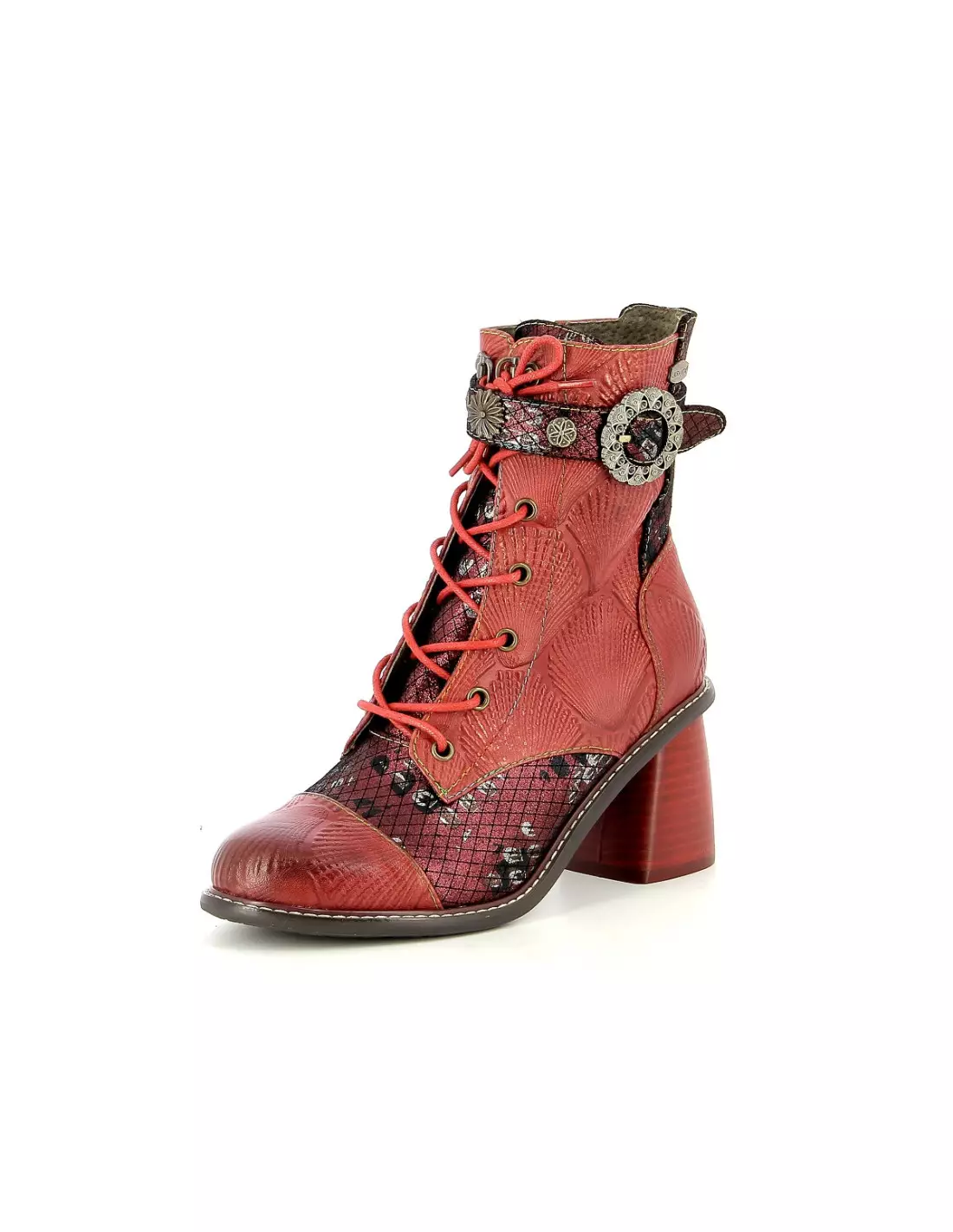 LAURA VITA EVCAO 41 - Boots & bottines Rouge