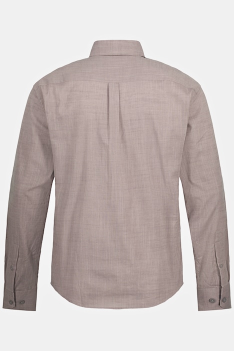 Hemd, Leinenoptik, Kentkragen, Modern Fit