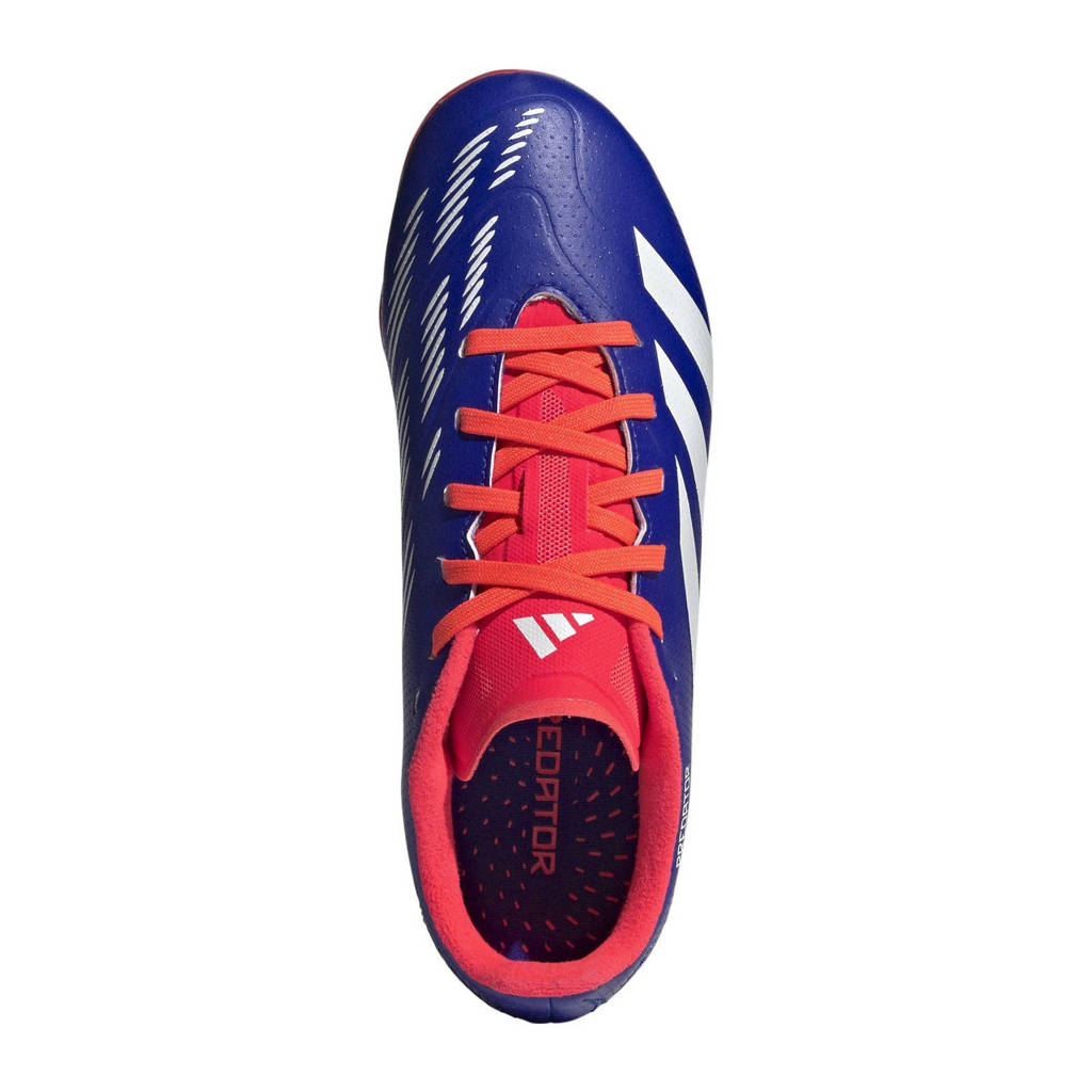 adidas PREDATOR LEAGUEjunior voetbalschoenen blauw/wit/rood