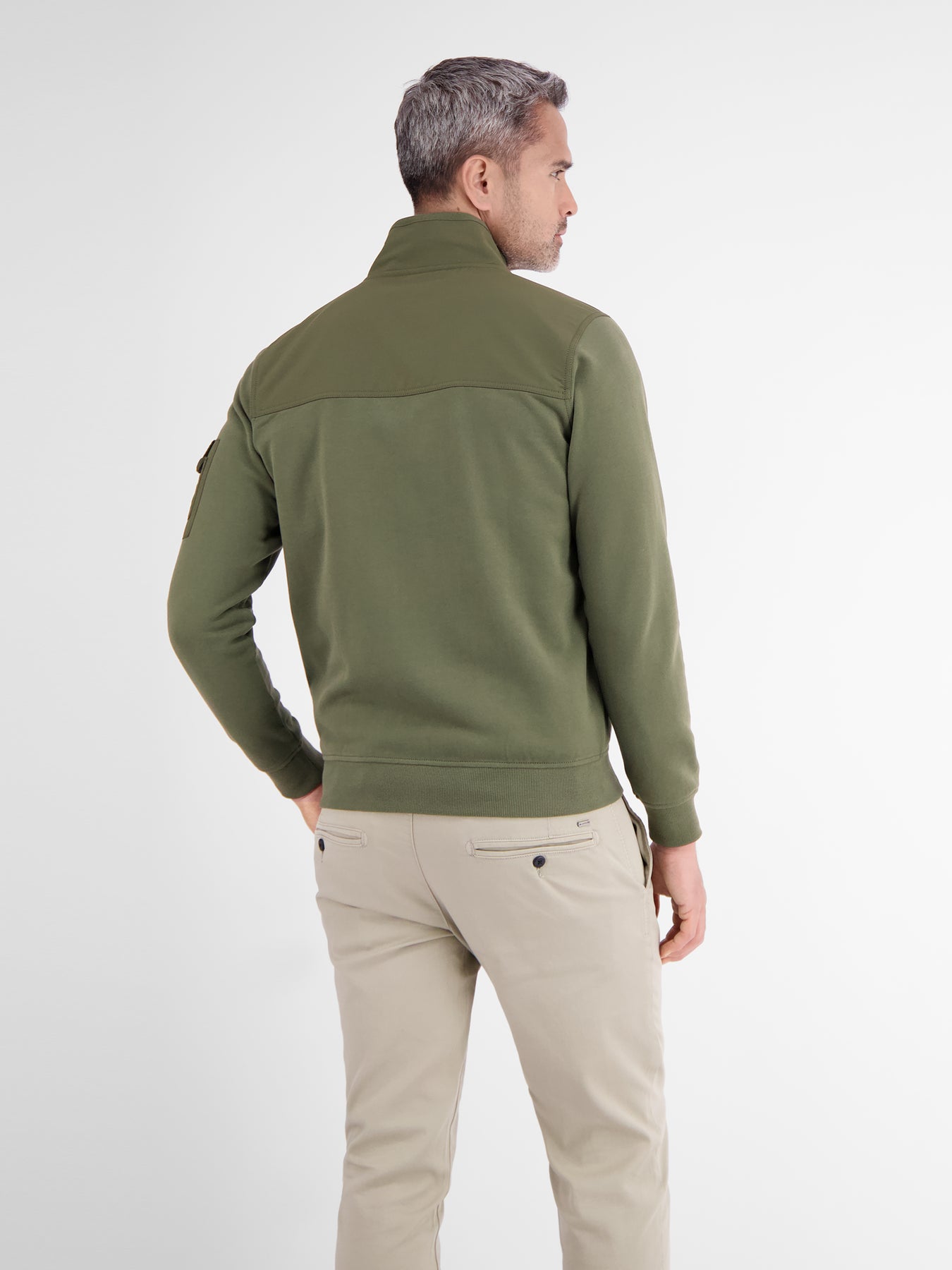 Sweatjacke in weicher Qualität