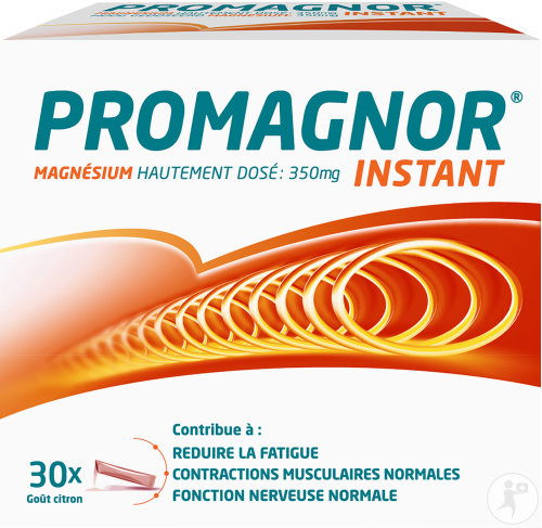 Promagnor Instant Magnésium Hautement Dosé 350mg Sticks 30