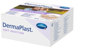 DermaPlast Soft Injektion 16x40mm beige, 250 Stück