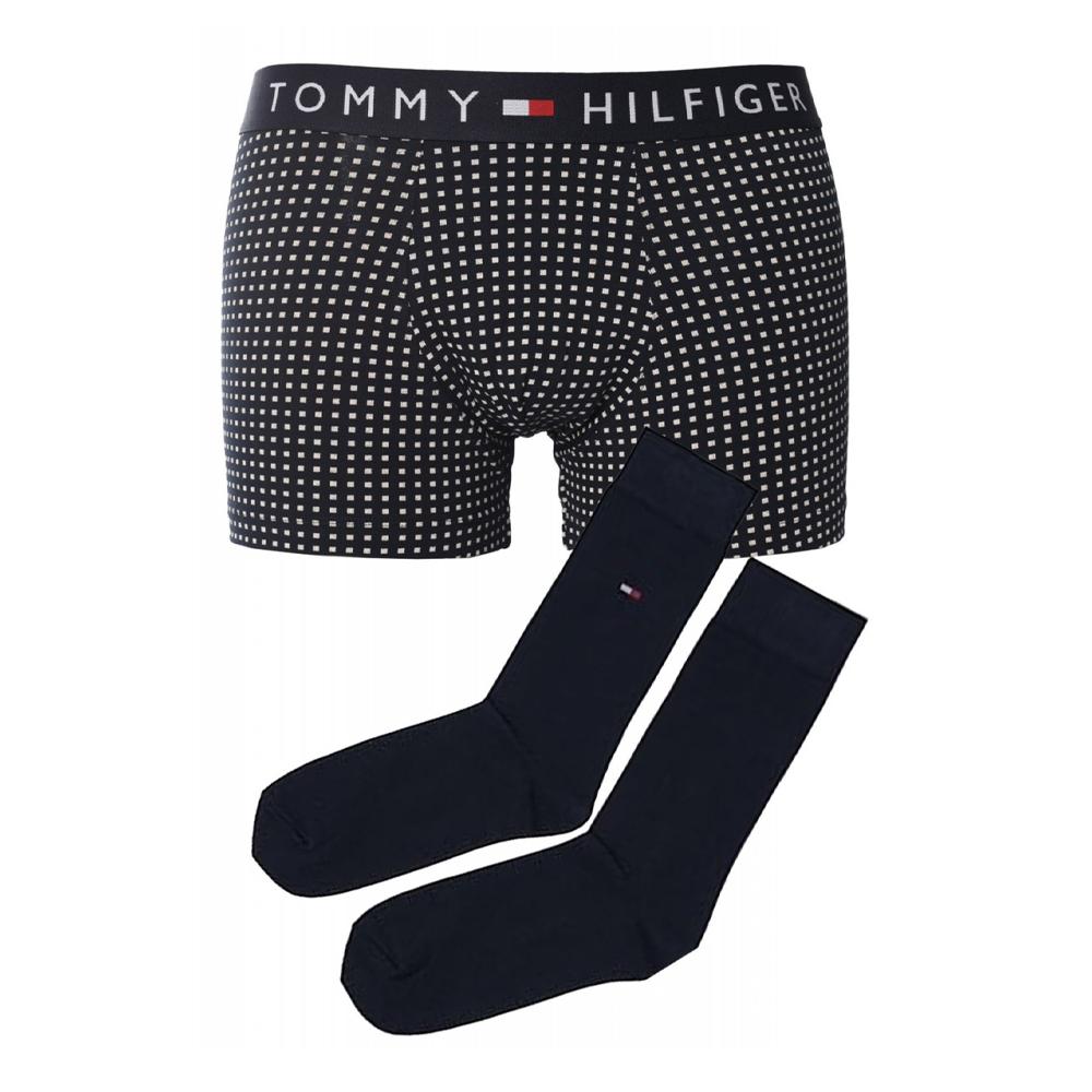 Tommy Hilfiger Coffret Boxer + Chaussettes Marine Homme Tommy Hilfiger Trunk