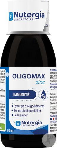 Nutergia Oligomax Zinc Peau Saine 150ml